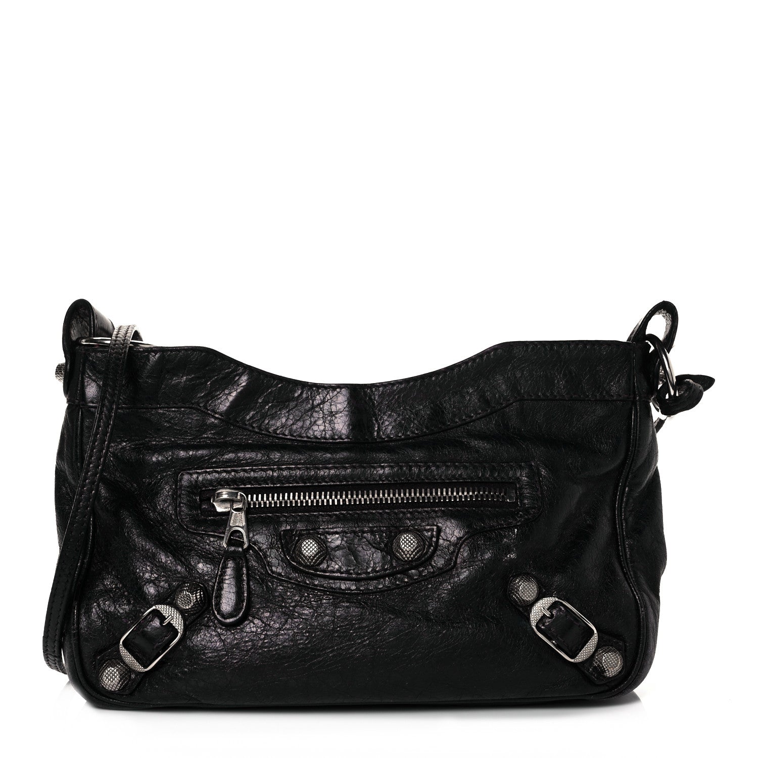 Balenciaga Agneau Giant 12 Silver Hardware Hip Black 4 of 45