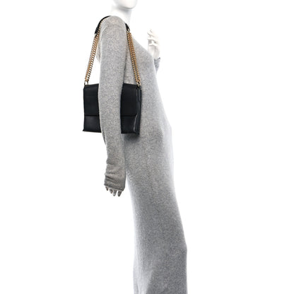 Alexander McQueen Calfskin Small Twin Skull Chain Crossbody Black 2 of 9