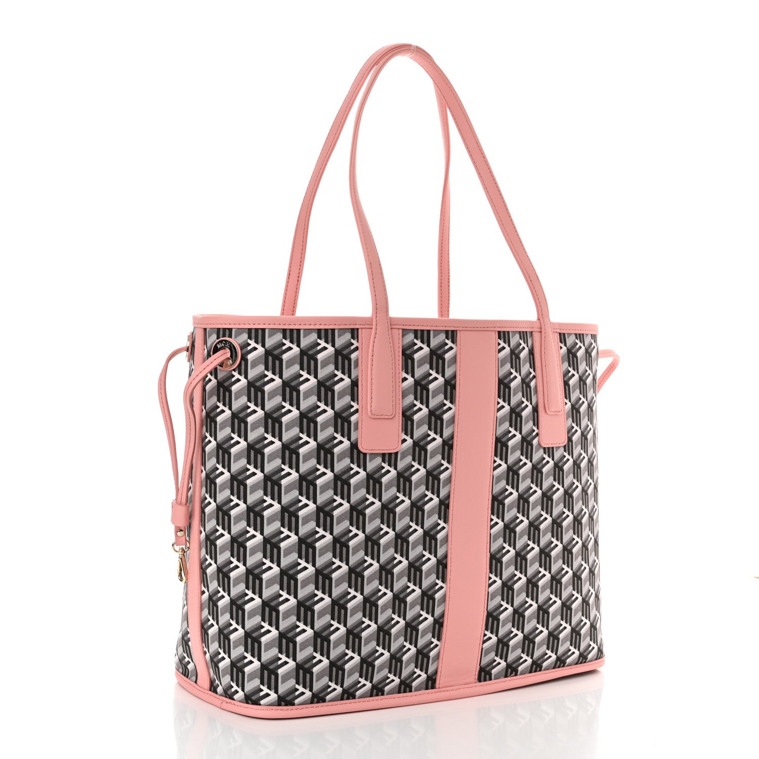 MCM Visetos Medium Liz Reversible Shopper Tote Pink 5 of 17