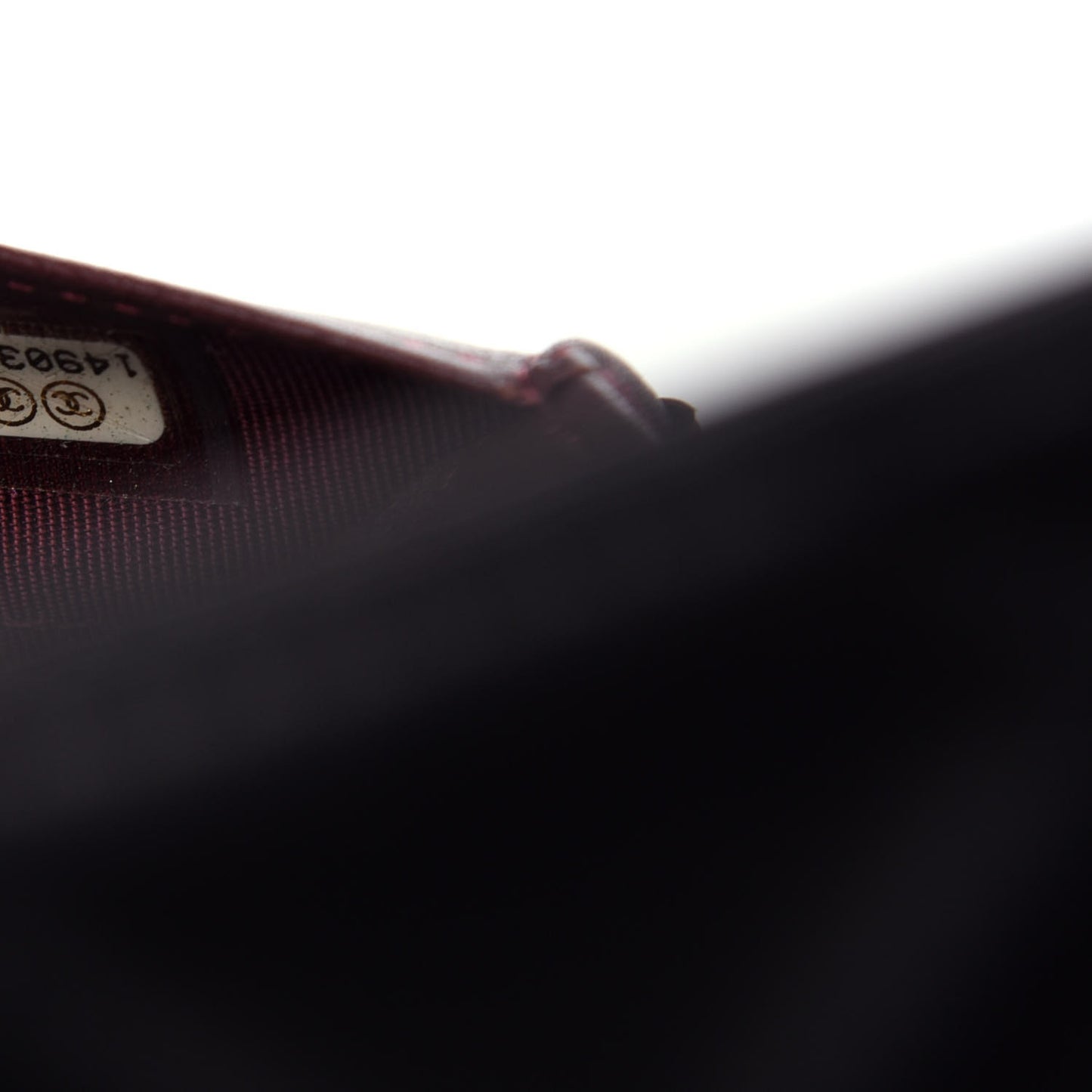 Lambskin Quilted Large Flap Wallet Black
