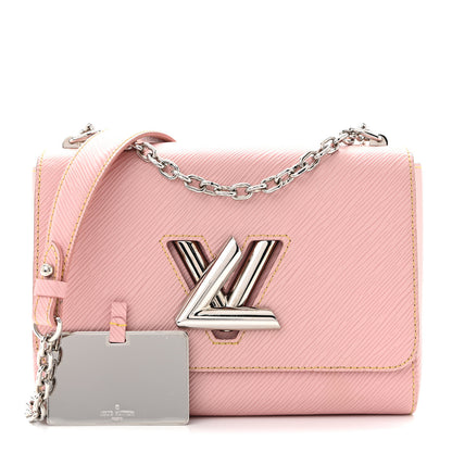 Louis Vuitton Epi Twist Shoulder Bag MM  Rose Ballerine 3 of 10