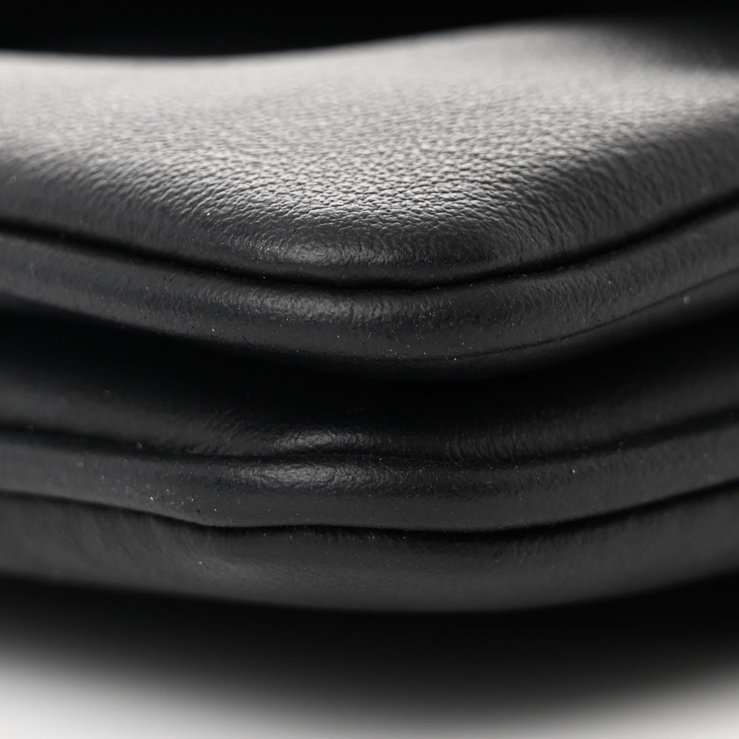 Fendi Vitello Grace Matte Duo Baguette Black 11 of 12