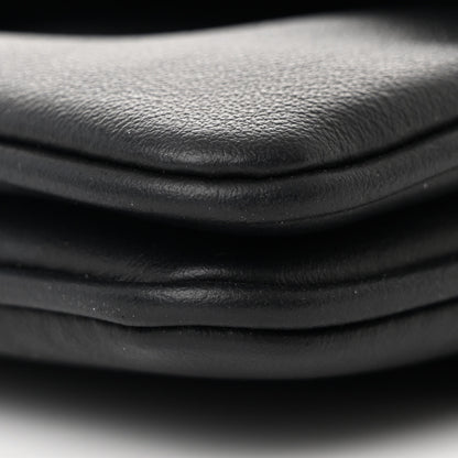 Fendi Vitello Grace Matte Duo Baguette Black 11 of 12