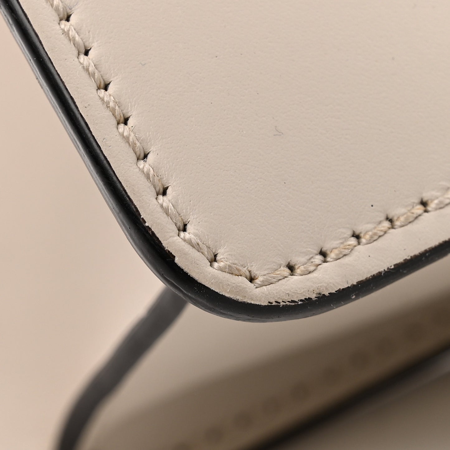 Calfskin Small Sylvie Shoulder Bag Off White