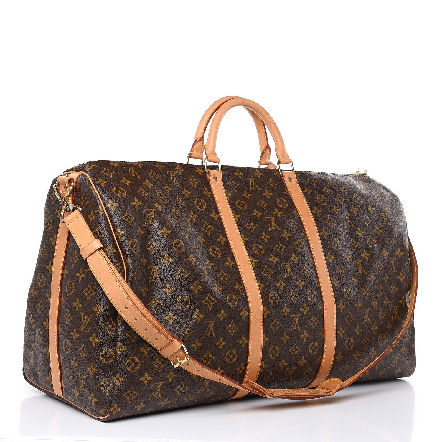 Louis Vuitton Monogram Keepall Bandouliere 60 3 of 14