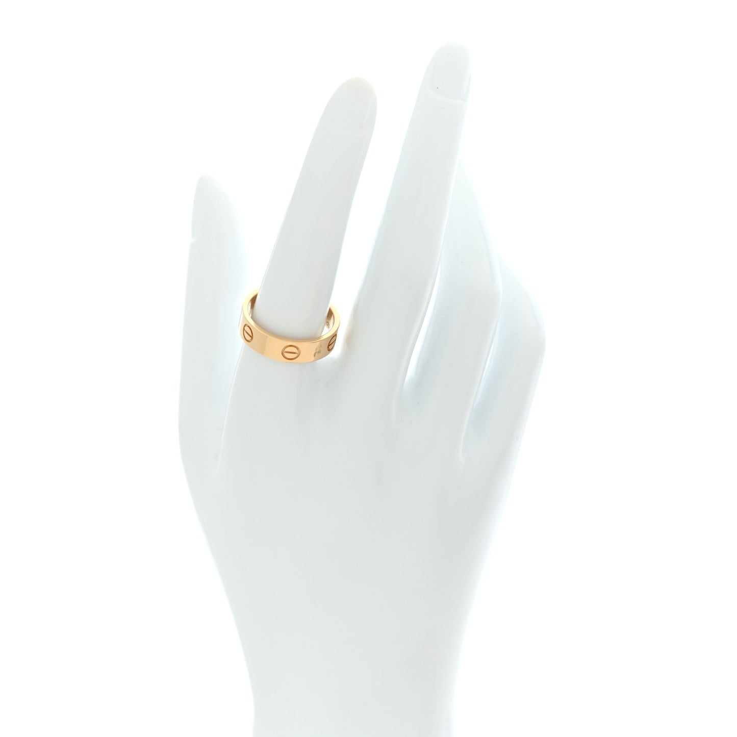 18K Yellow Gold 5.5mm LOVE Ring 58 8.5