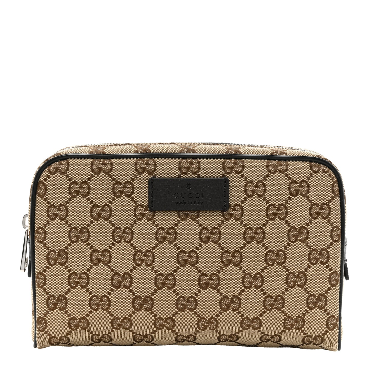 Monogram Dollar Calfskin Belt Bag Beige Ebony Testa di Moro Marrone Scuro