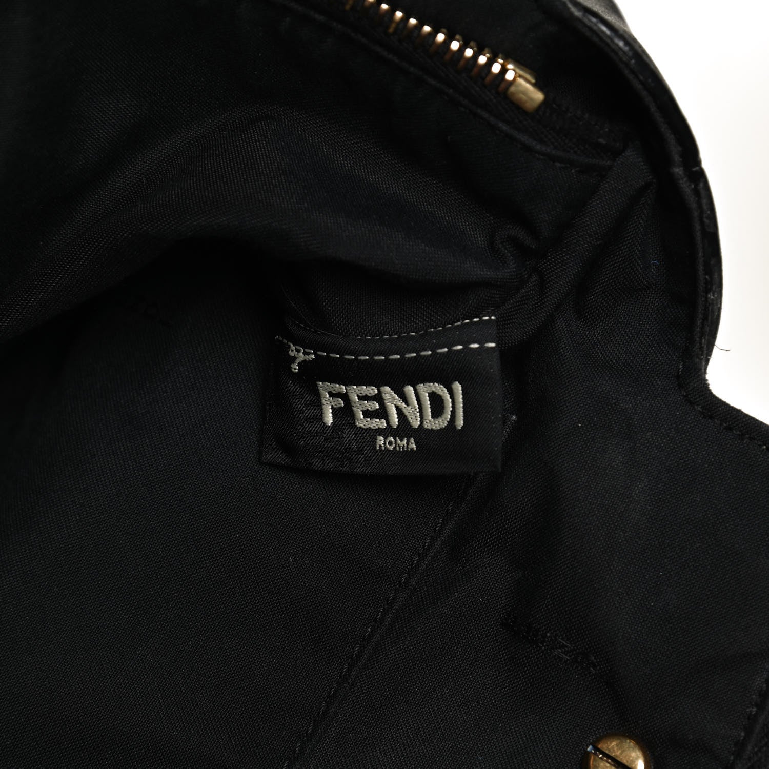 Fendi Vitello Dolce Chain Tail Gold Edition Medium By The Way Boston Bag Black Vintage Gold 7 of 13