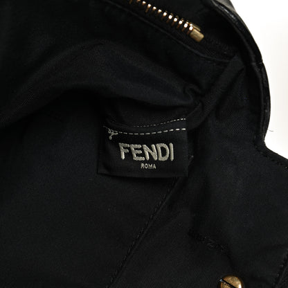 Fendi Vitello Dolce Chain Tail Gold Edition Medium By The Way Boston Bag Black Vintage Gold 7 of 13