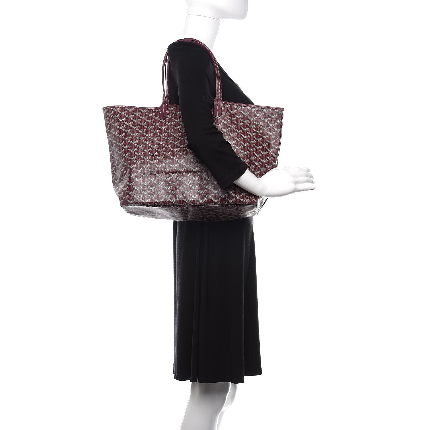 Goyard Goyardine Saint Louis PM Bordeaux 2 of 14