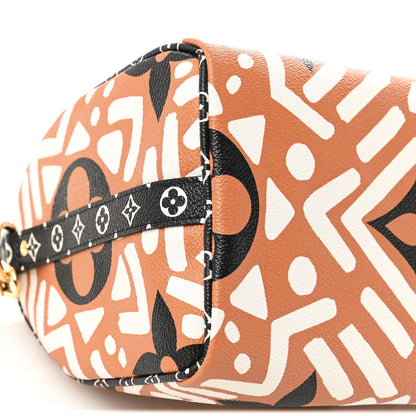 Louis Vuitton Monogram Giant Crafty Speedy Bandouliere 25 Creme Caramel 8 of 9