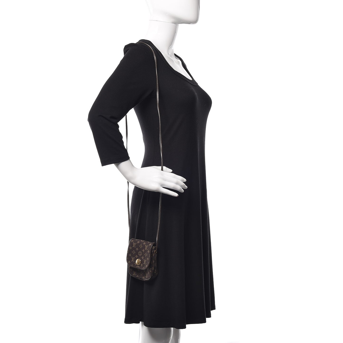 Monogram Mini Lin Pochette Cancun Ebene