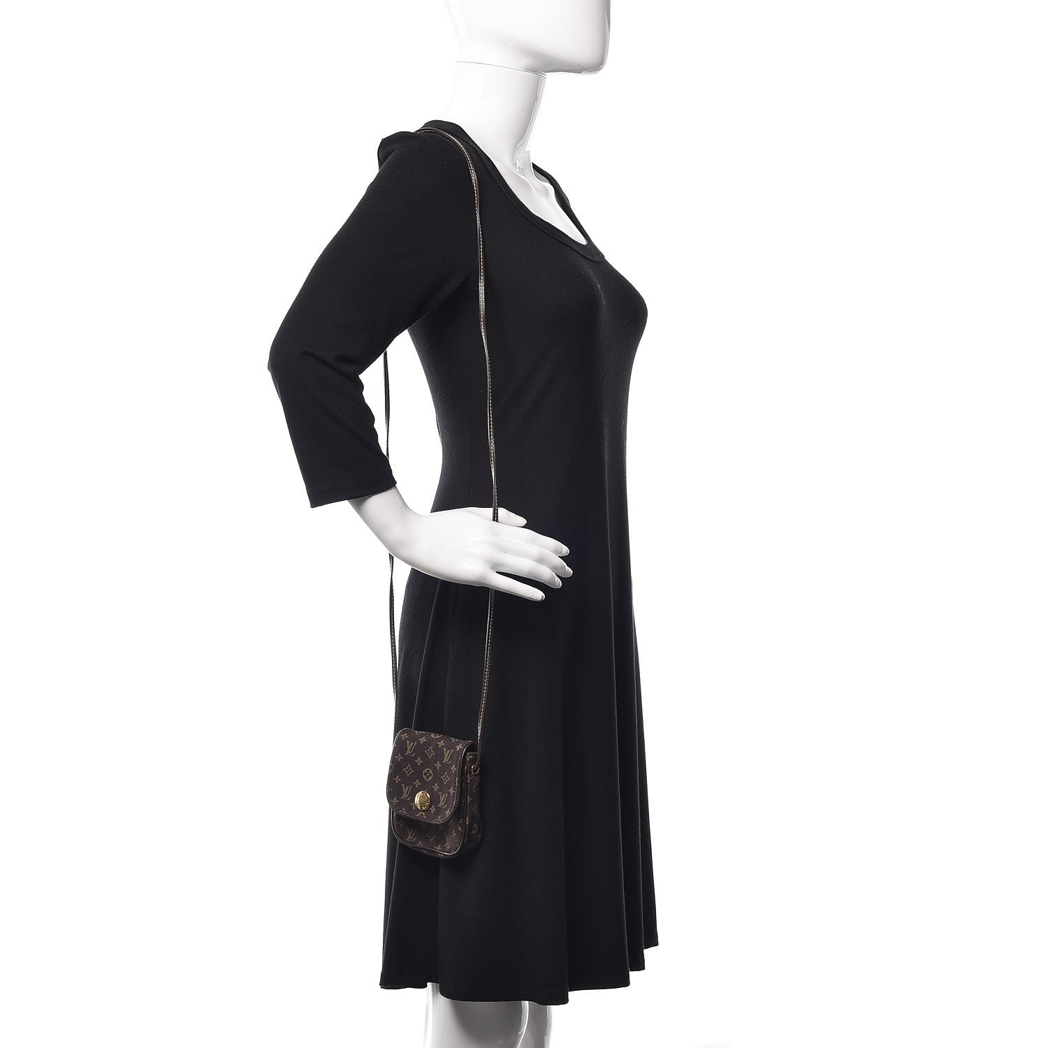 Louis Vuitton Monogram Mini Lin Pochette Cancun Ebene 2 of 8