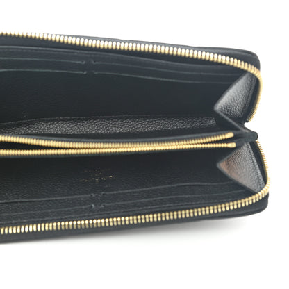 Louis Vuitton Empreinte Clemence Wallet Black 5 of 8