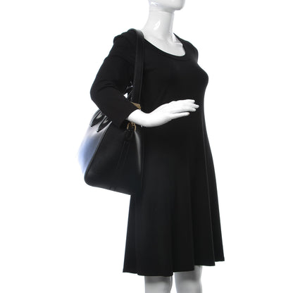 Givenchy Shiny Lord Calfskin Medium Antigona Black 2 of 7