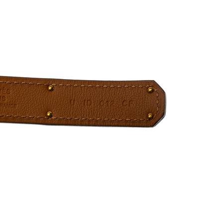 Hermes Epsom Kelly Belt Black 4 of 7