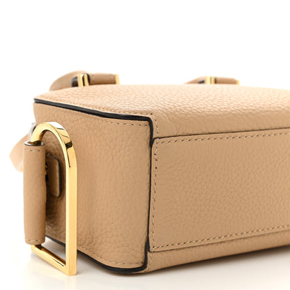 Delvaux Taurillon Soft Nano Cool Box Satchel Latte 9 of 10