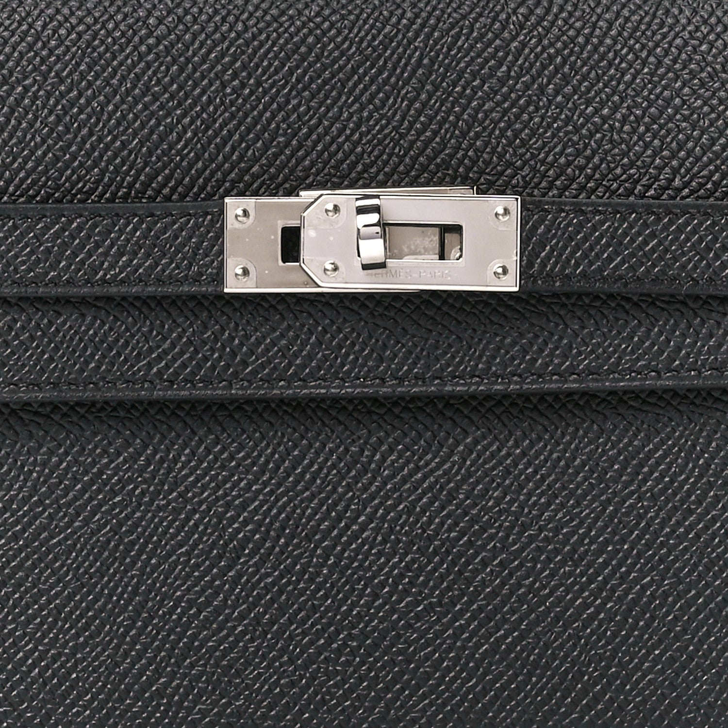 Hermes Epsom Kelly Longue Wallet Black 8 of 11