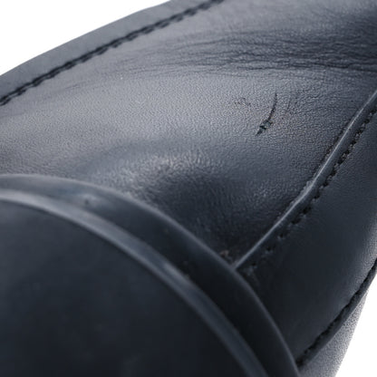 Valentino Garavani Calfskin Tonal Roman Stud Combat Boots 35.5 Black 13 of 14