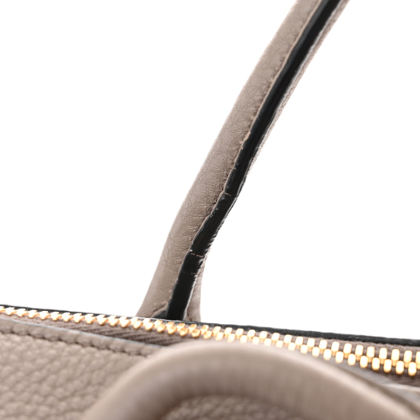 Vitello Daino Shopping Tote Argilla