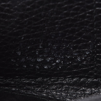 Gucci Denim Monogram Zip Around Wallet Black 10 of 11