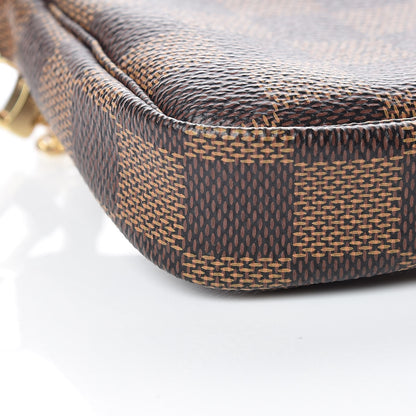 Louis Vuitton Damier Ebene Mini Pochette Accessories 8 of 10