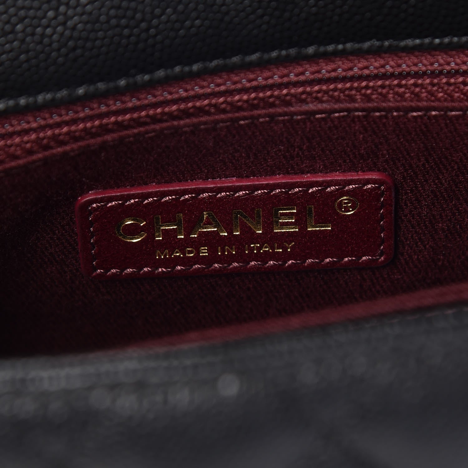 Chanel Caviar Quilted Mini Coco Handle Flap Black 6 of 10