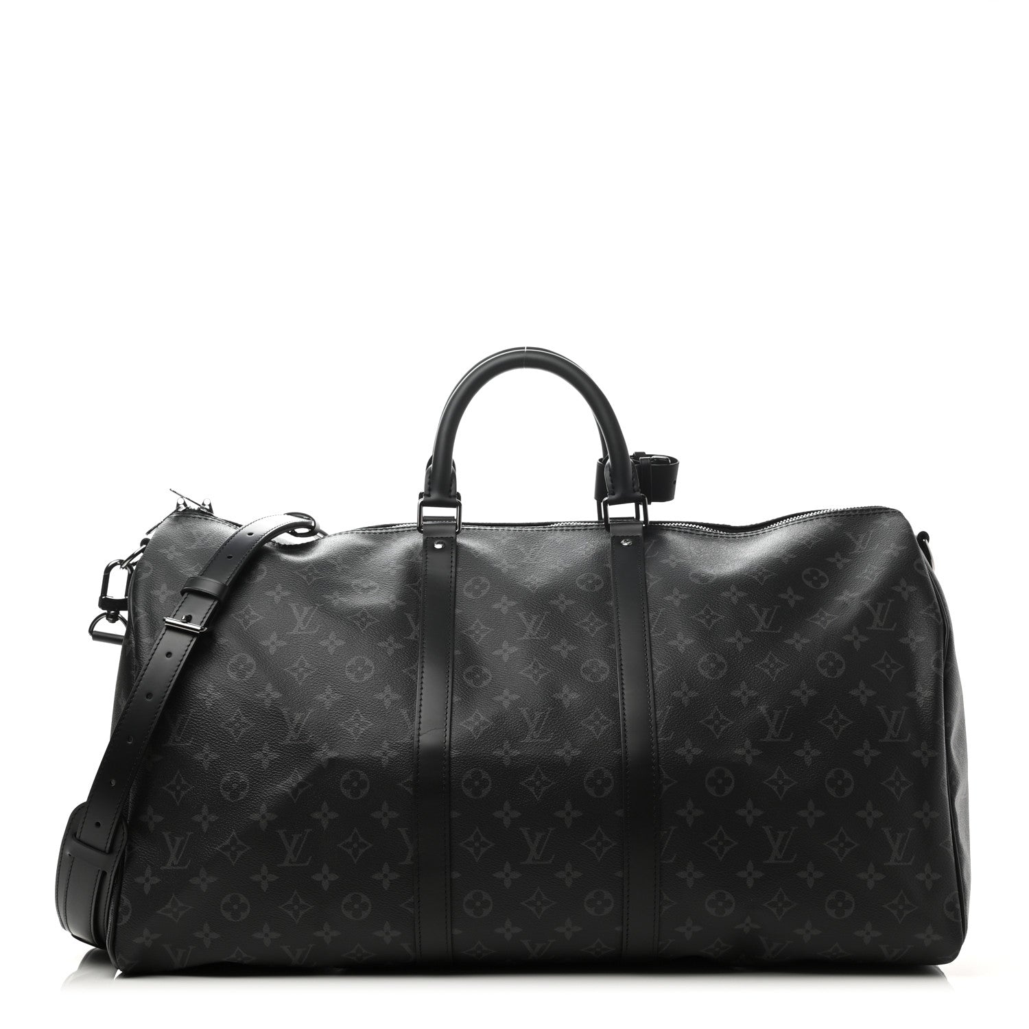 Louis Vuitton Monogram Eclipse Keepall Bandouliere 55 1 of 10