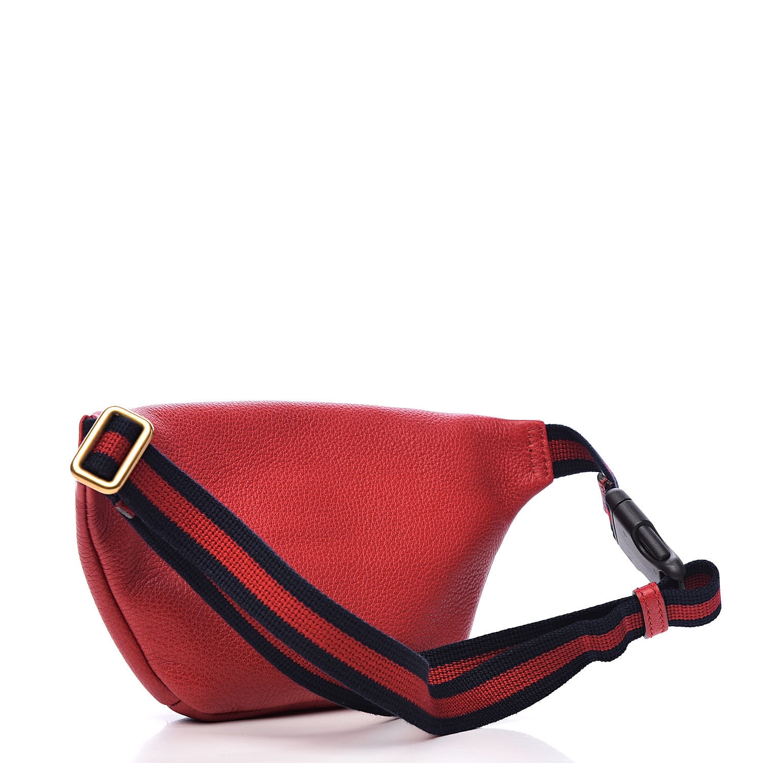 Gucci Grained Calfskin Small Logo Belt Bag Hibiscus Red 3 of 10