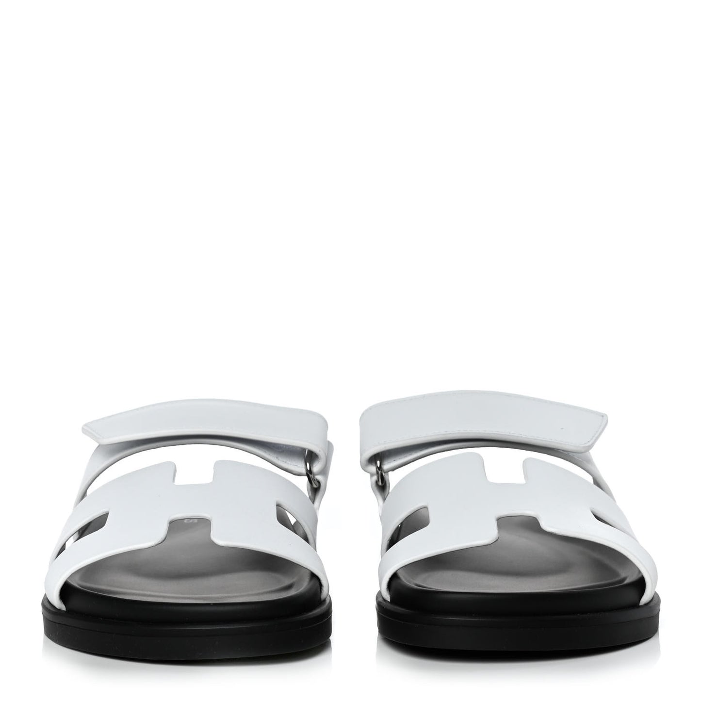 Calfskin Womens Chypre Sandals 37.5 White
