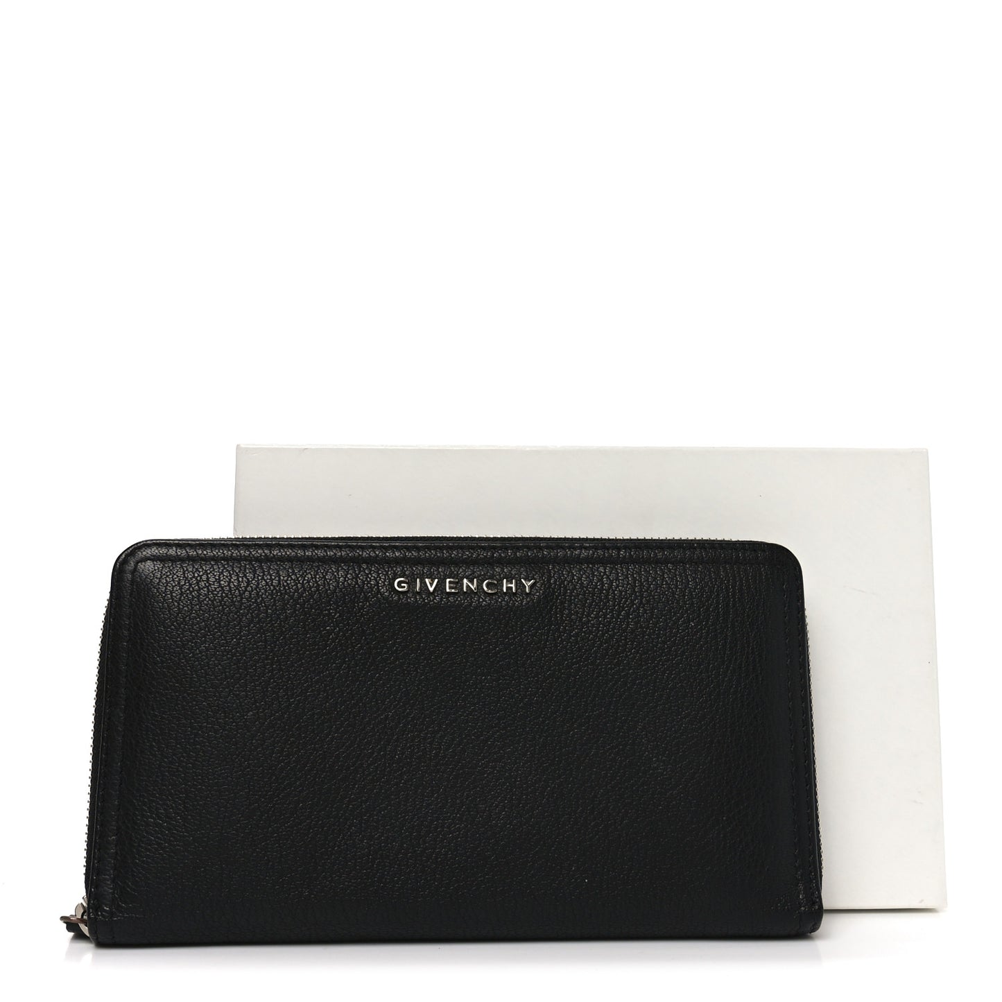 Sugar Goatskin Pandora Zip Around Wallet Black