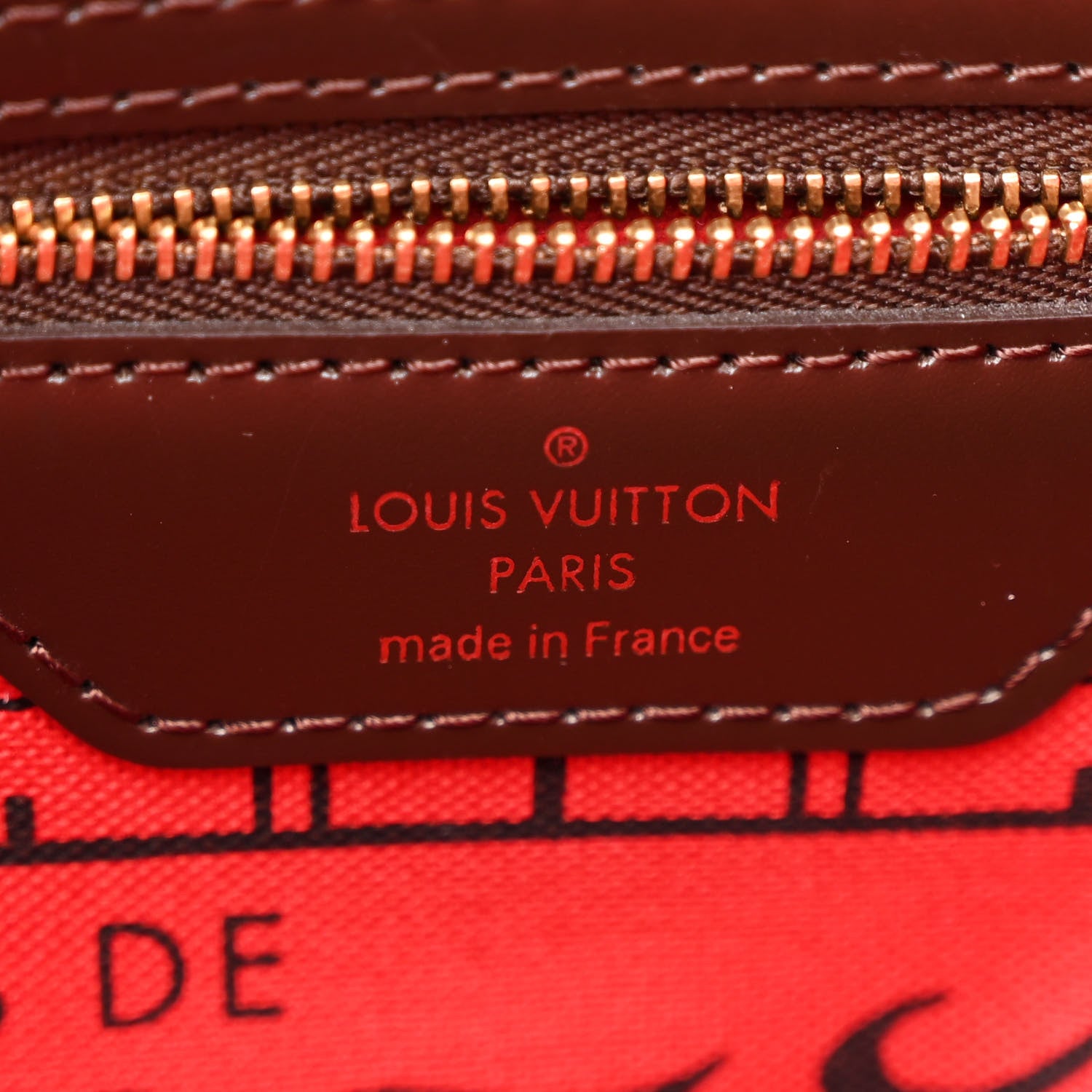 Louis Vuitton Damier Ebene Neverfull PM 6 of 9