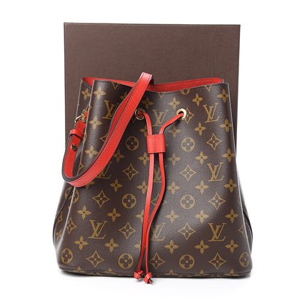 Louis Vuitton Monogram Neonoe MM Coquelicot 10 of 10