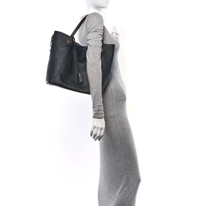 Louis Vuitton Mahina Hina MM Black 2 of 10