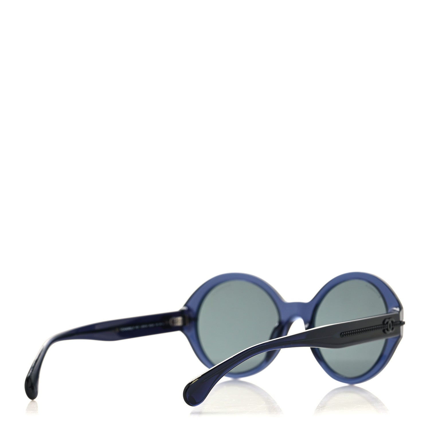 Chanel Acetate Chain Sunglasses 5511 Blue 4 of 7