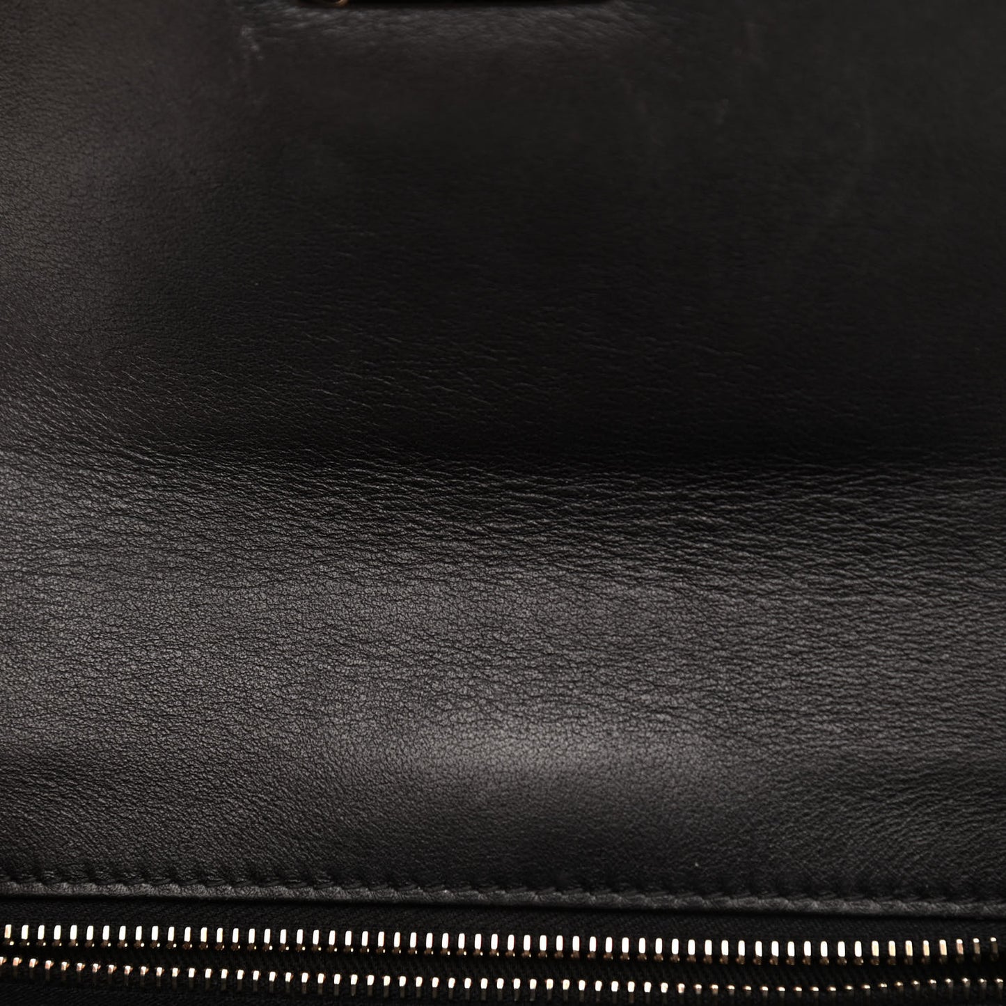 Vitello Small Glam Lock Rockstud Flap Black