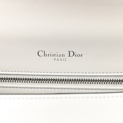 Christian Dior Patent Micro-Cannage Small Diorama Flap Bag White 6 of 16