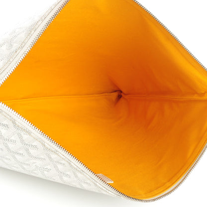 Goyard Goyardine Senat Pochette GM White 5 of 7