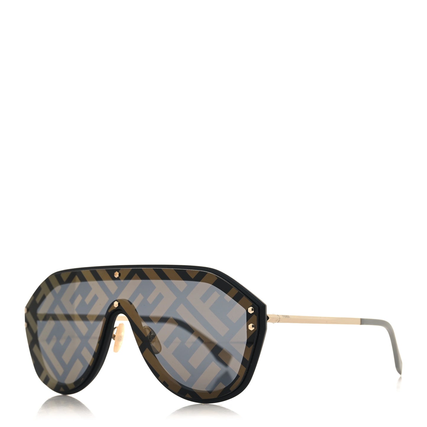 FF Fabulous Shield Sunglasses FF M0039/G/S Brown