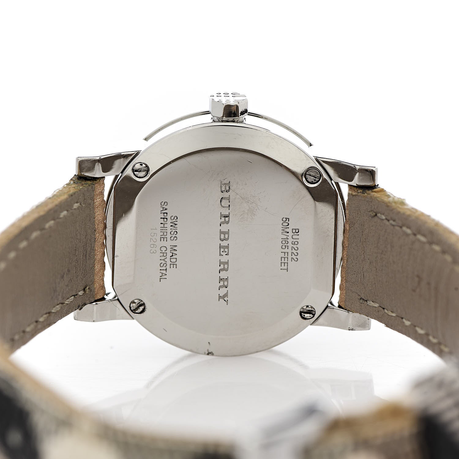 Burberry Stainless Steel Calfskin 26mm The City Quartz Watch BU9222 5 of 7