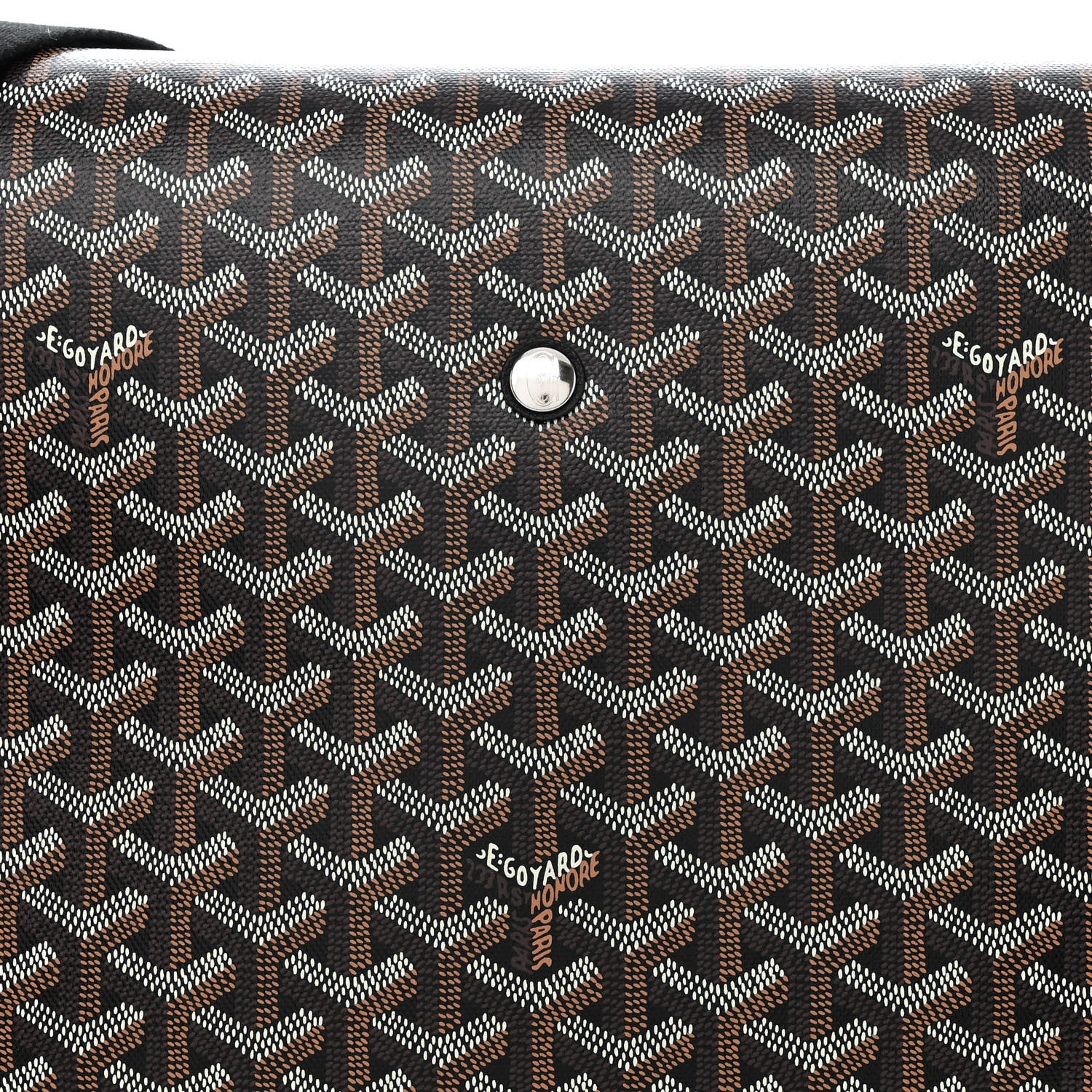 Goyard Goyardine Capetien Messenger Bag Black 7 of 9