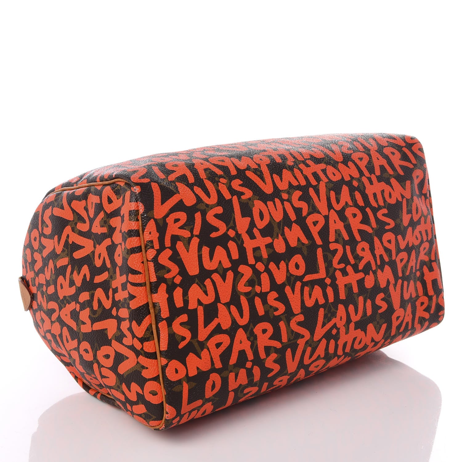 Louis Vuitton Monogram Graffiti Speedy 30 Orange 3 of 8