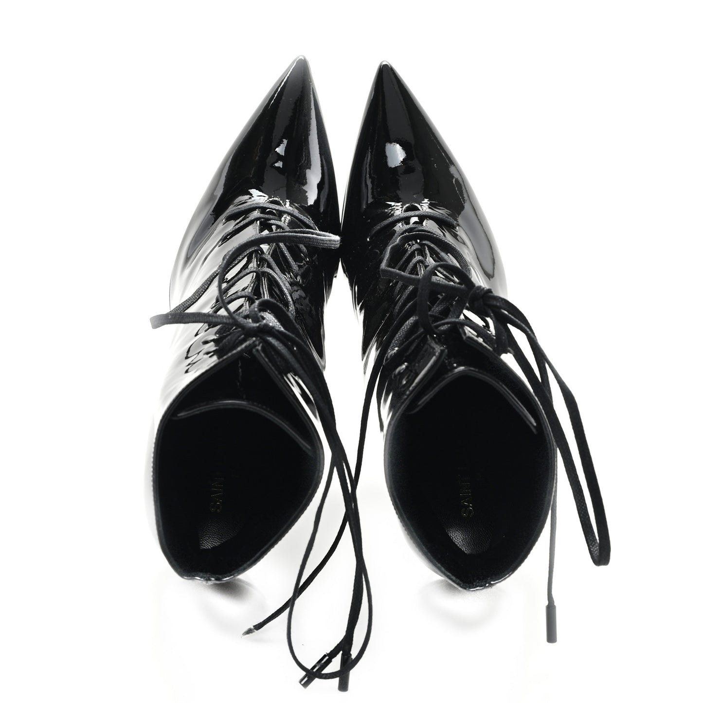 Vernice Glove Lace Up Platform Boots 39 Black