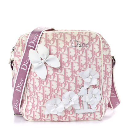 Christian Dior Monogram Girly Messenger Bag Pink 1 of 14