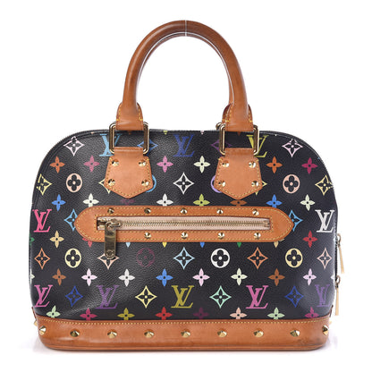 Louis Vuitton Monogram Multicolor Alma Black 1 of 12