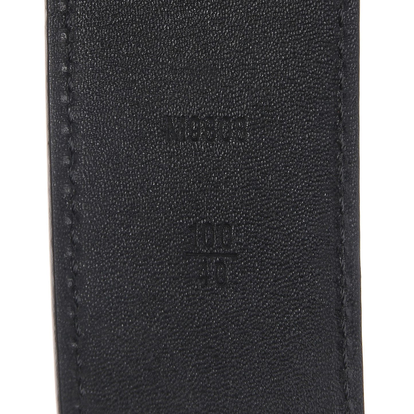 Damier Graphite LV Initiales Belt 100 40