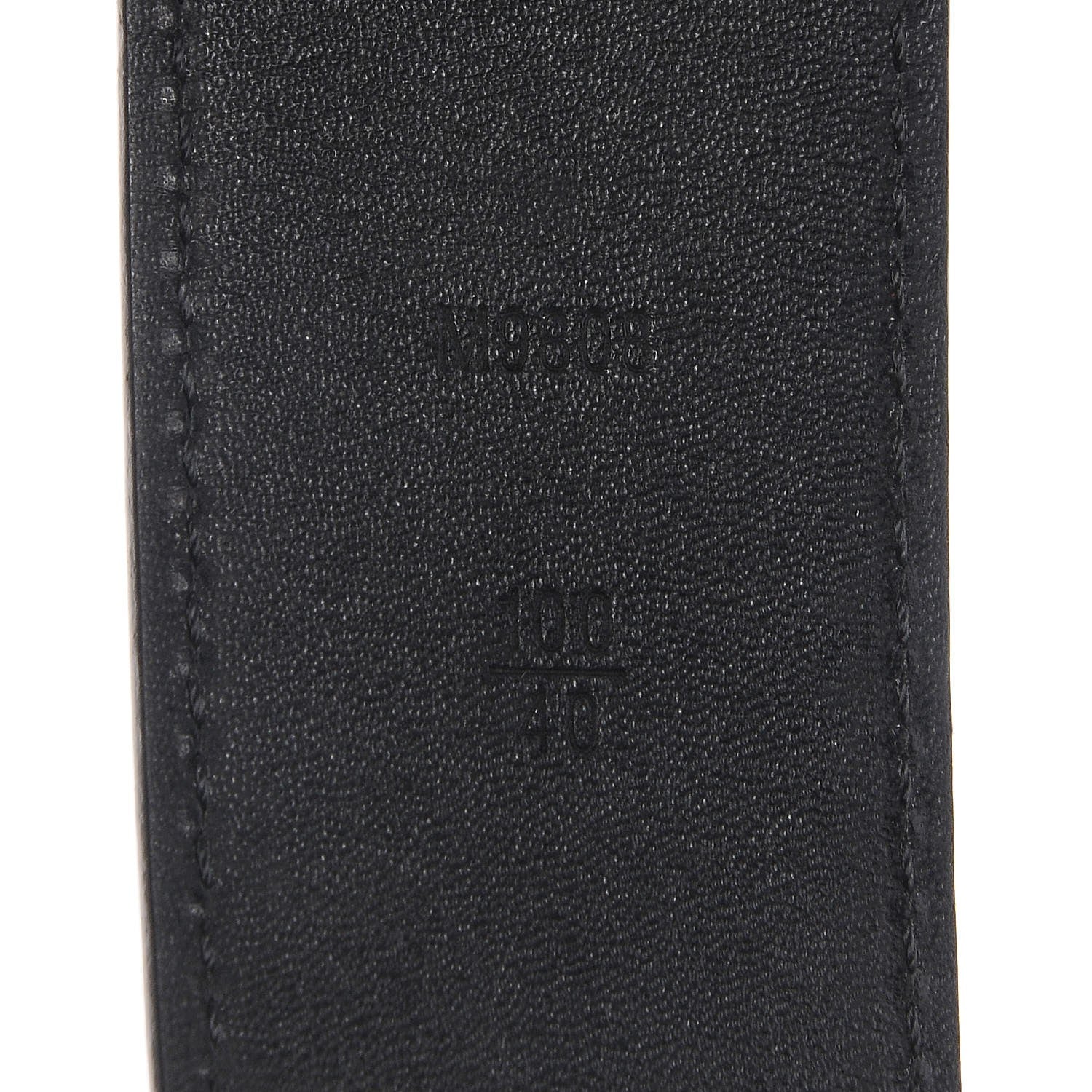 Louis Vuitton Damier Graphite LV Initiales Belt 100 40 6 of 7
