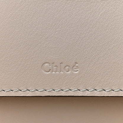 Chloe Calfskin Crocodile Embossed Mini C Vanity Bag Stormy Grey 7 of 14