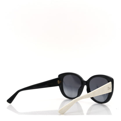 Christian Dior Cannage Dior Lady 1N Sunglasses Black Ivory 3 of 5