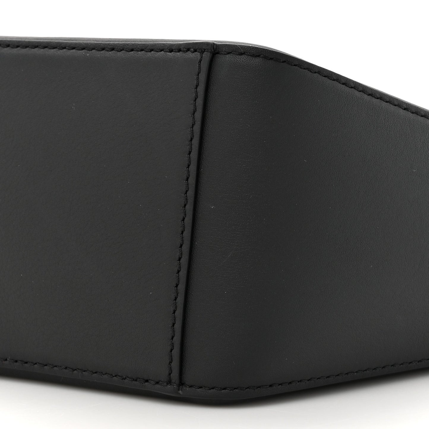Calfskin Mini Hammock Hobo Black